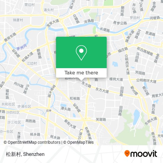 松新村 map