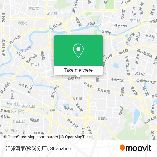 汇缘酒家(松岗分店) map