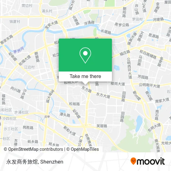 永发商务旅馆 map