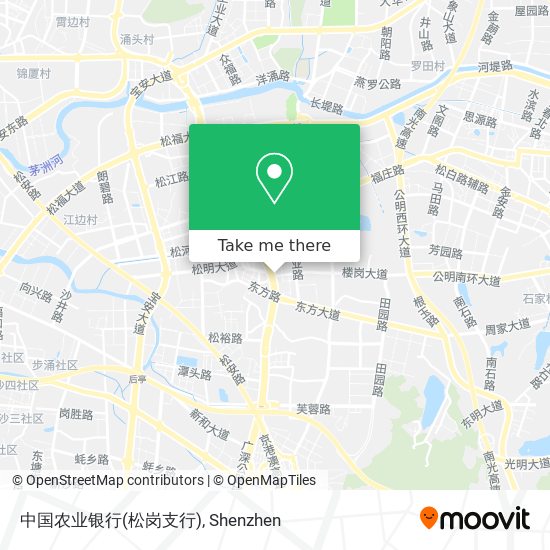 中国农业银行(松岗支行) map
