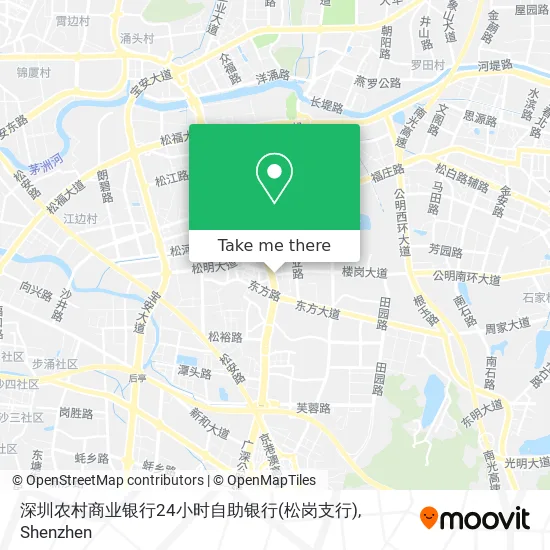 深圳农村商业银行24小时自助银行(松岗支行) map