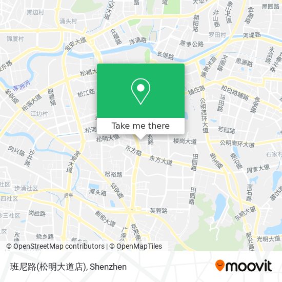 班尼路(松明大道店) map
