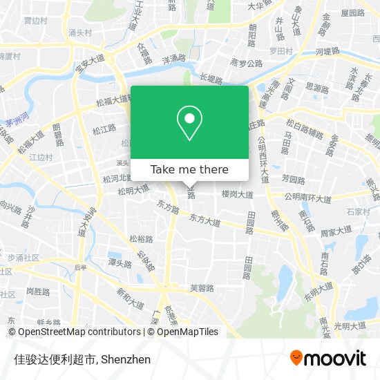 佳骏达便利超市 map