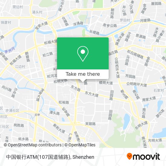 中国银行ATM(107国道辅路) map