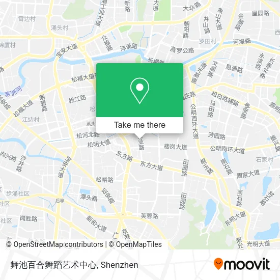 舞池百合舞蹈艺术中心 map