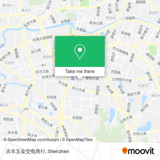 吉丰五金交电商行 map