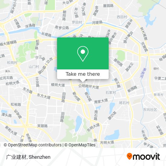 广业建材 map