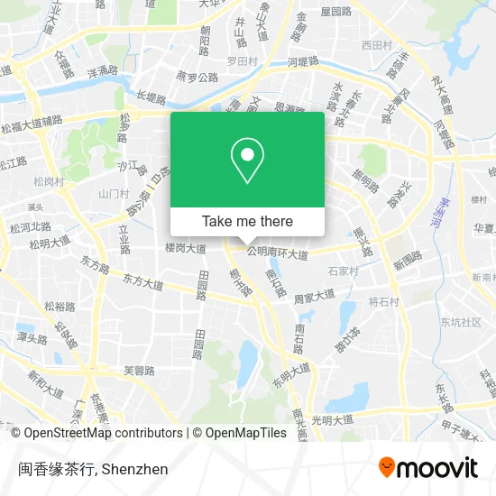 闽香缘茶行 map