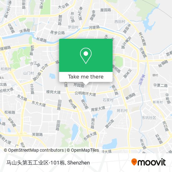 马山头第五工业区-101栋 map