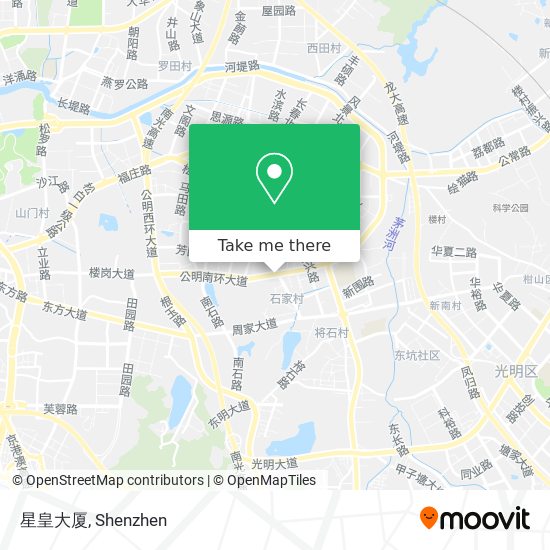 星皇大厦 map