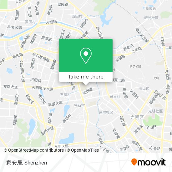 家安居 map