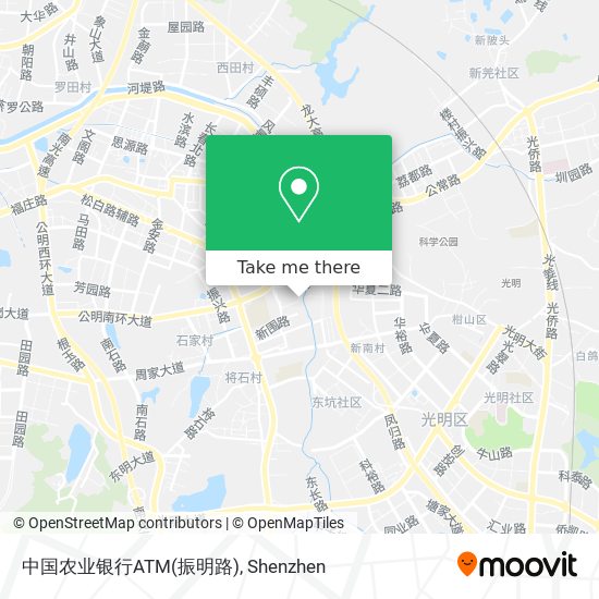 中国农业银行ATM(振明路) map