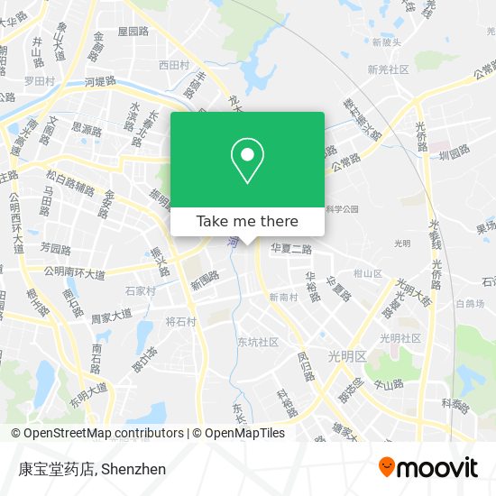 康宝堂药店 map