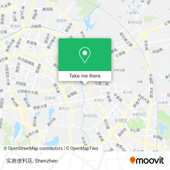 实惠便利店 map