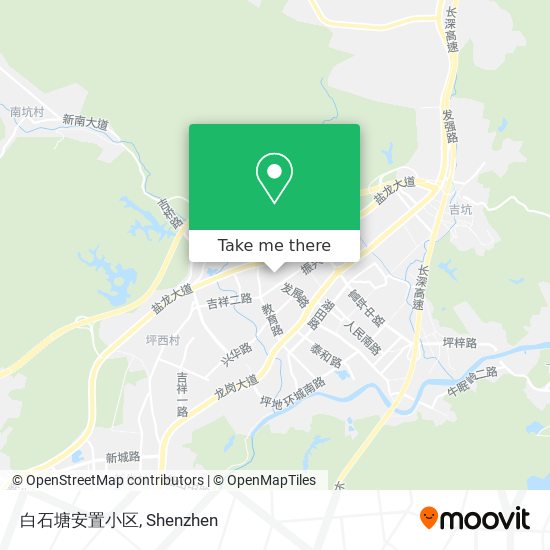 白石塘安置小区 map