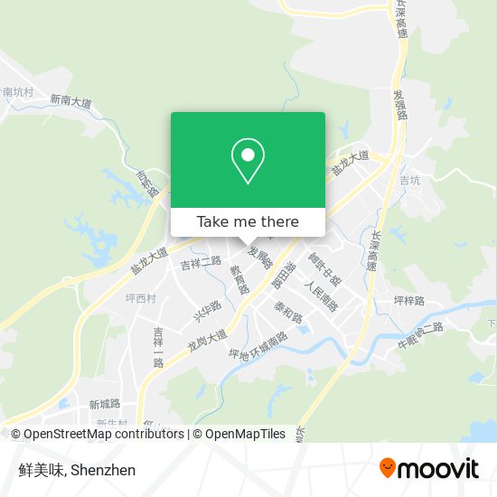 鲜美味 map
