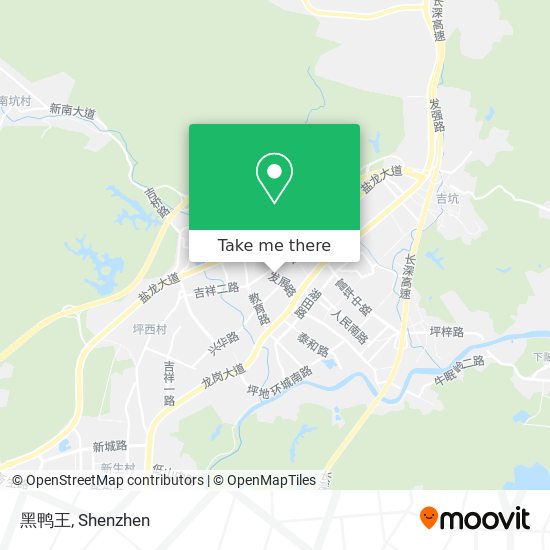 黑鸭王 map