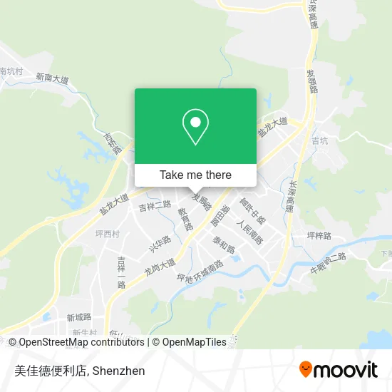 美佳德便利店 map