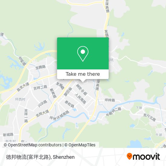 德邦物流(富坪北路) map