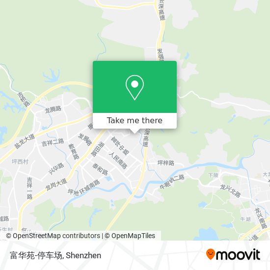 富华苑-停车场 map
