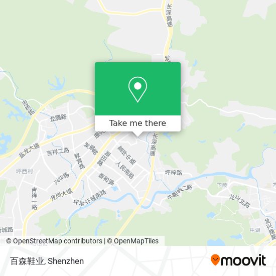 百森鞋业 map