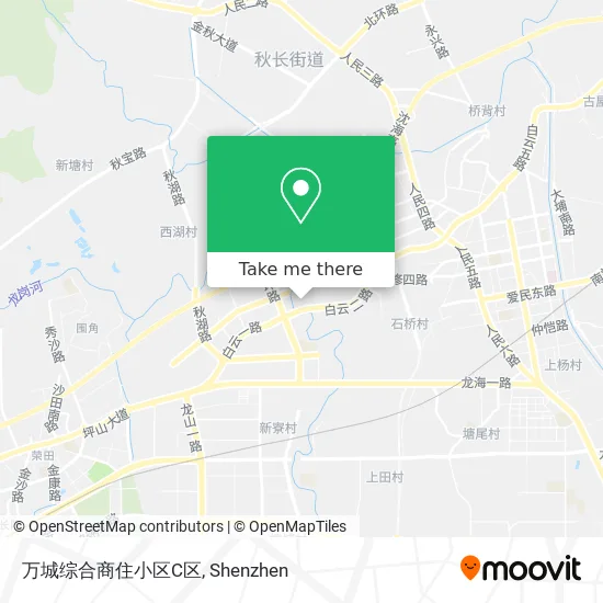 万城综合商住小区C区 map