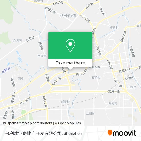 保利建业房地产开发有限公司 map