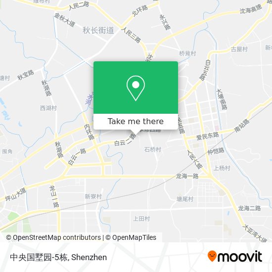 中央国墅园-5栋 map