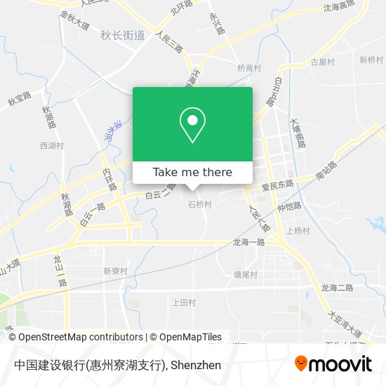 中国建设银行(惠州寮湖支行) map