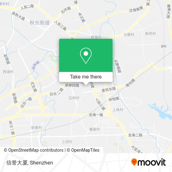 信誉大厦 map
