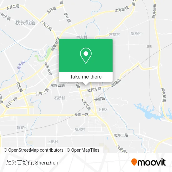胜兴百货行 map