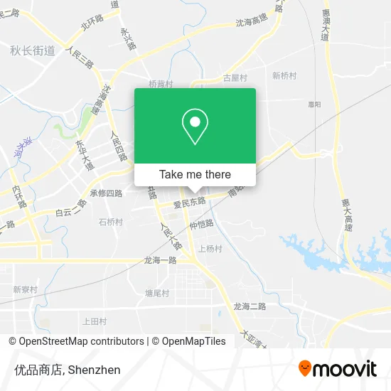 优品商店 map