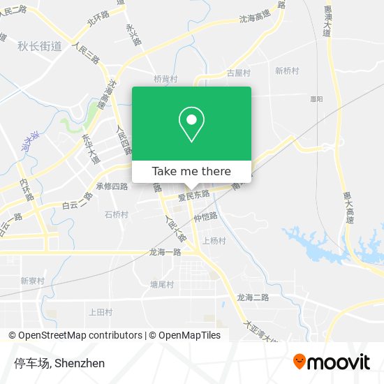 停车场 map