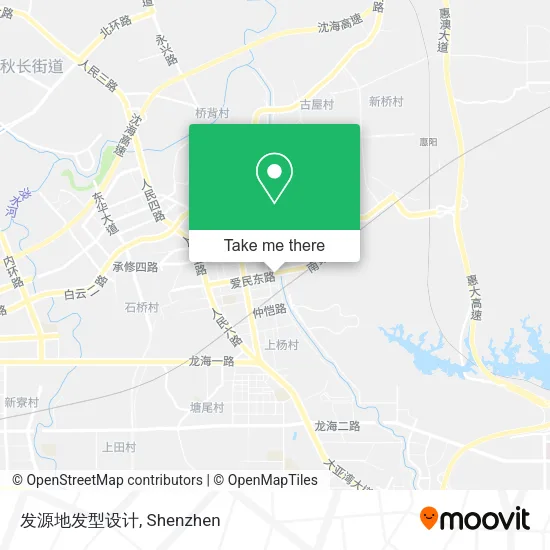 发源地发型设计 map