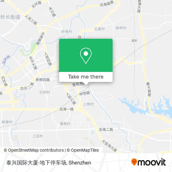 泰兴国际大厦-地下停车场 map