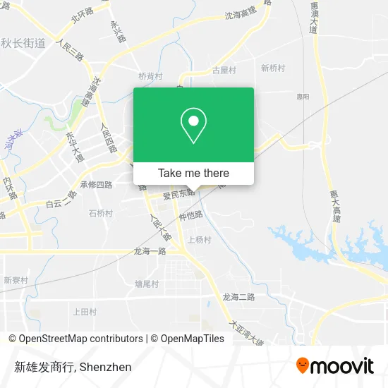 新雄发商行 map