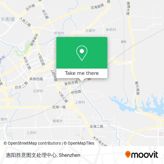 惠阳胜意图文处理中心 map