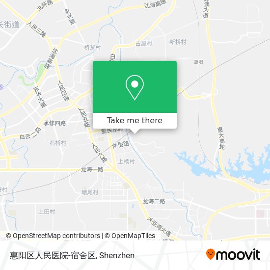 惠阳区人民医院-宿舍区 map