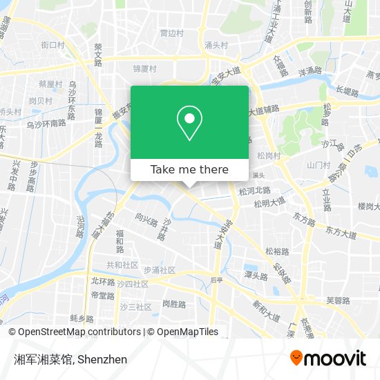湘军湘菜馆 map