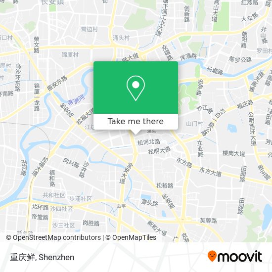 重庆鲜 map