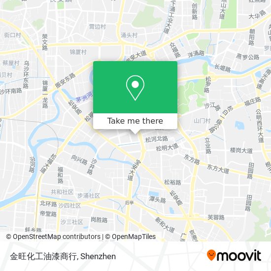金旺化工油漆商行 map