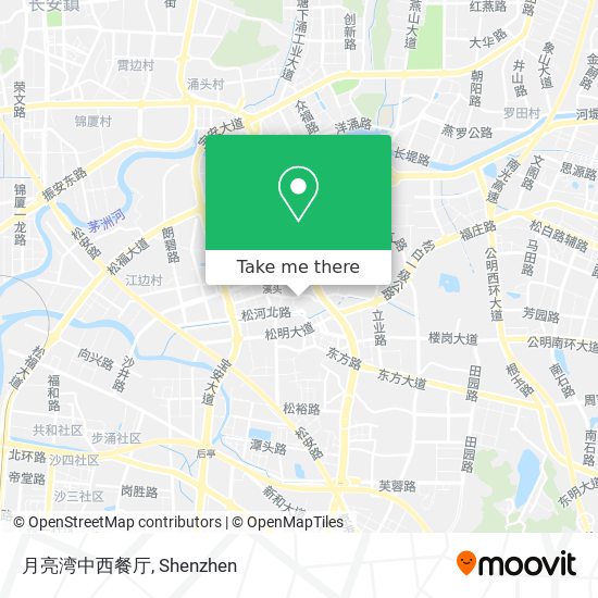 月亮湾中西餐厅 map