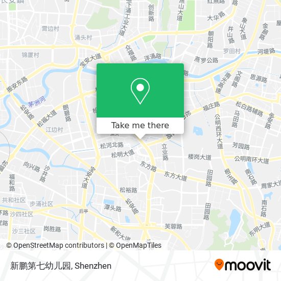 新鹏第七幼儿园 map