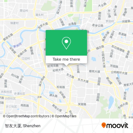 智友大厦 map