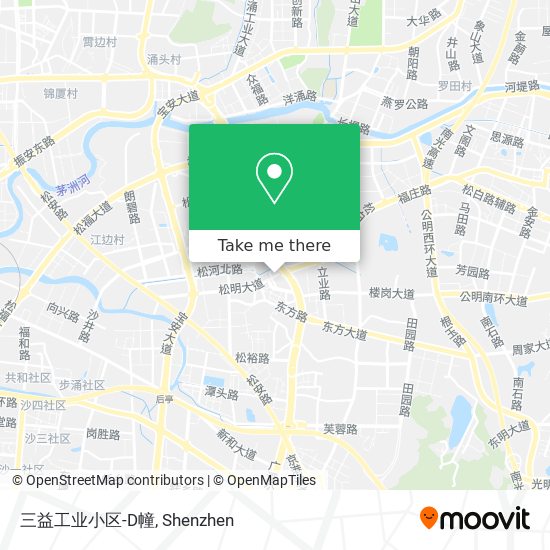 三益工业小区-D幢 map