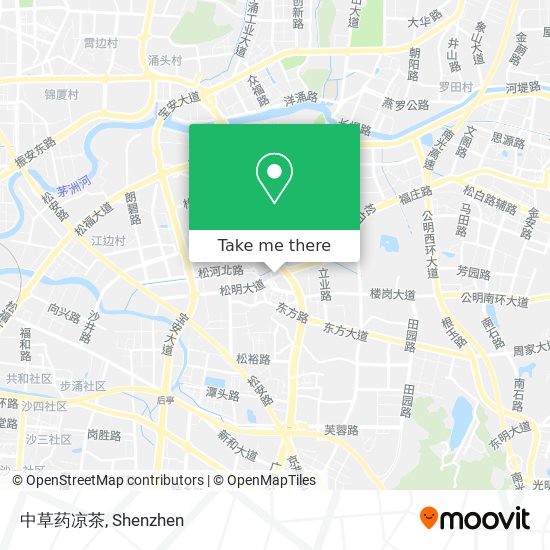 中草药凉茶 map