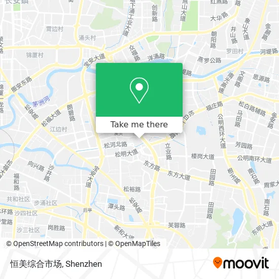 恒美综合市场 map