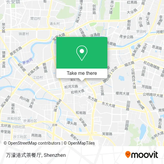 万濠港式茶餐厅 map