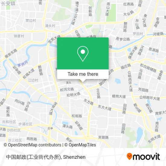 中国邮政(工业街代办所) map