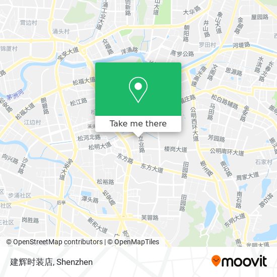 建辉时装店 map